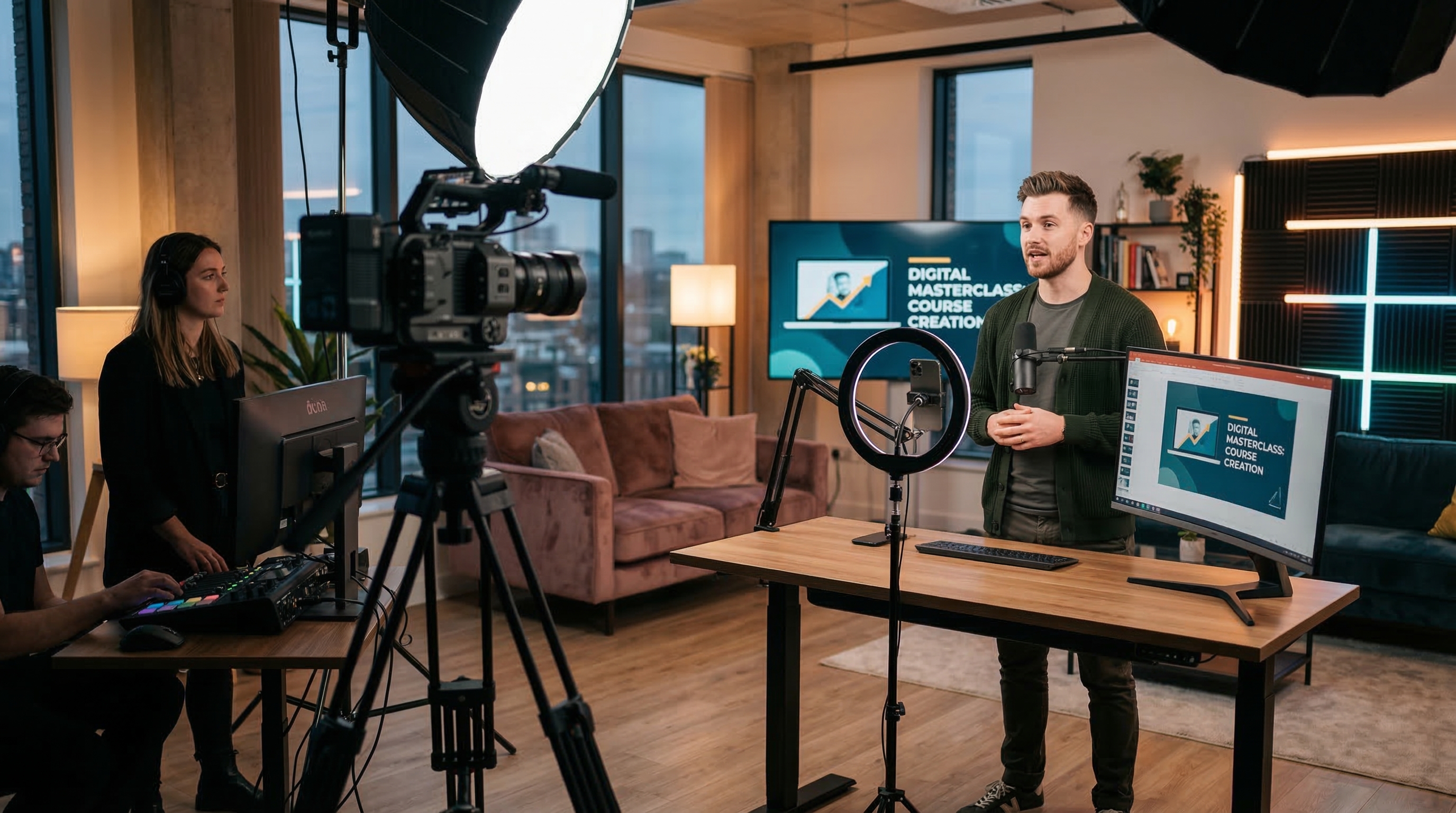 creator celebrating high engagement and sales from a successful online challenge delivered through multiple messaging apps